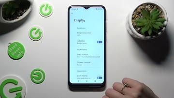 How to Control Adaptive Brightness on ZTE Blade A53 Plus - How to Turn On / Off Auto Brightness