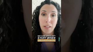 Vet Care Shouldn t Start When Something Goes Wrong