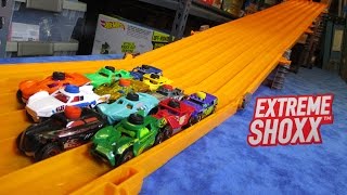 Extreme Sho Downhill Racing Rip Rod And Rip Shredder Hot Wheels Super 6-Lane Raceway
