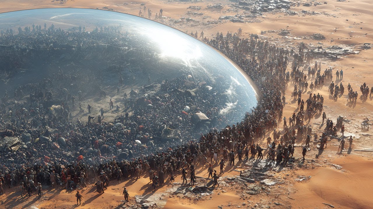 詭異巨型玻璃罩從天而降，封印小鎮數萬人，萬米高空數米地下全是空氣牆，就連核彈都炸不開