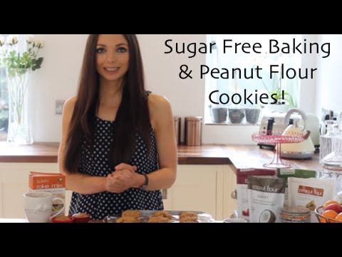 Sukrin Sugar Free Cake, Peanut Flour Cookies & Giveaway!