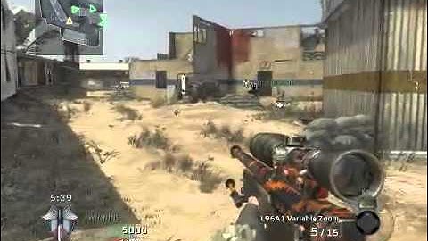 Black Ops: No Scope Collateral Across Firing Range