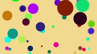 Floating dots | Created in Processing