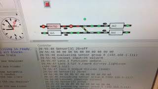 Rocrail on Raspberry Pi 2 (test on short module)