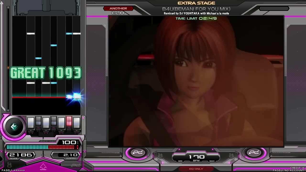 beatmania IIDX】B4U(BEMANI FOR YOU MIX) SP ANOTHER - YouTube