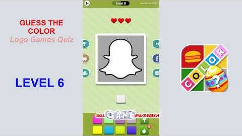 Guess the Color - Logo Games Quiz Level 6 - Walkthrough