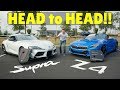 2020 Toyota Supra vs 2020 BMW Z4 M40i: Exhaust, Test Drive and Review