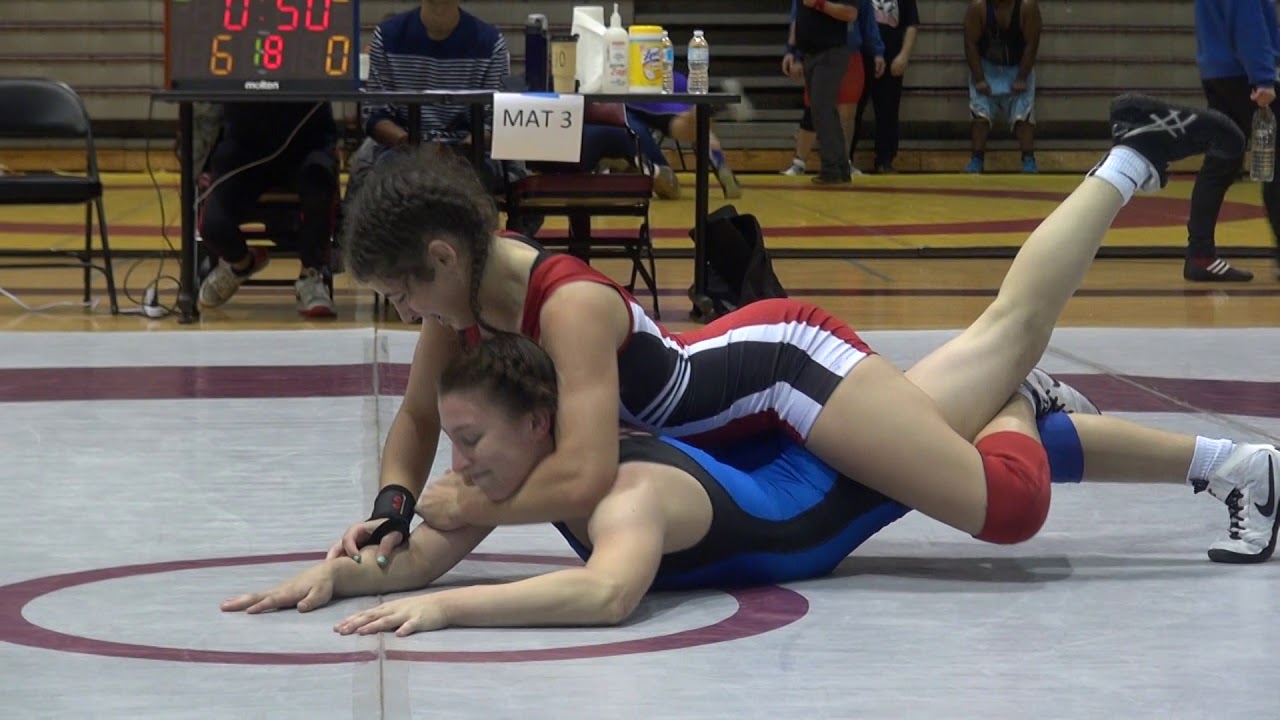 2017 McMaster Open WW51kg Samantha Romano (Brock) vs Kassandra Young (McMaster)