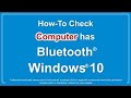 How to check if your computer has bluetooth techlogic tariq