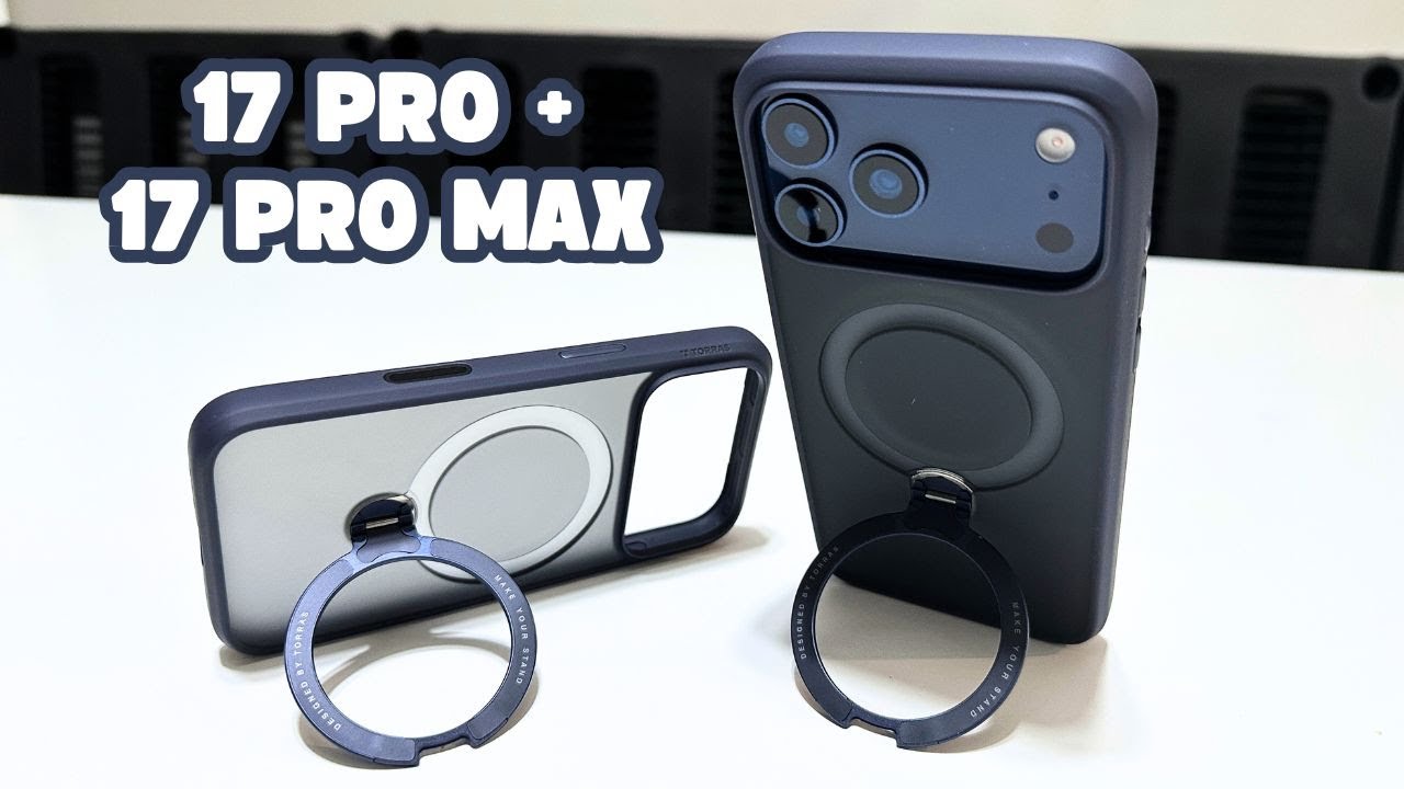 Torras Ostand Spin Case for iPhone 17 Pro + 17 Pro Max | Full Demo