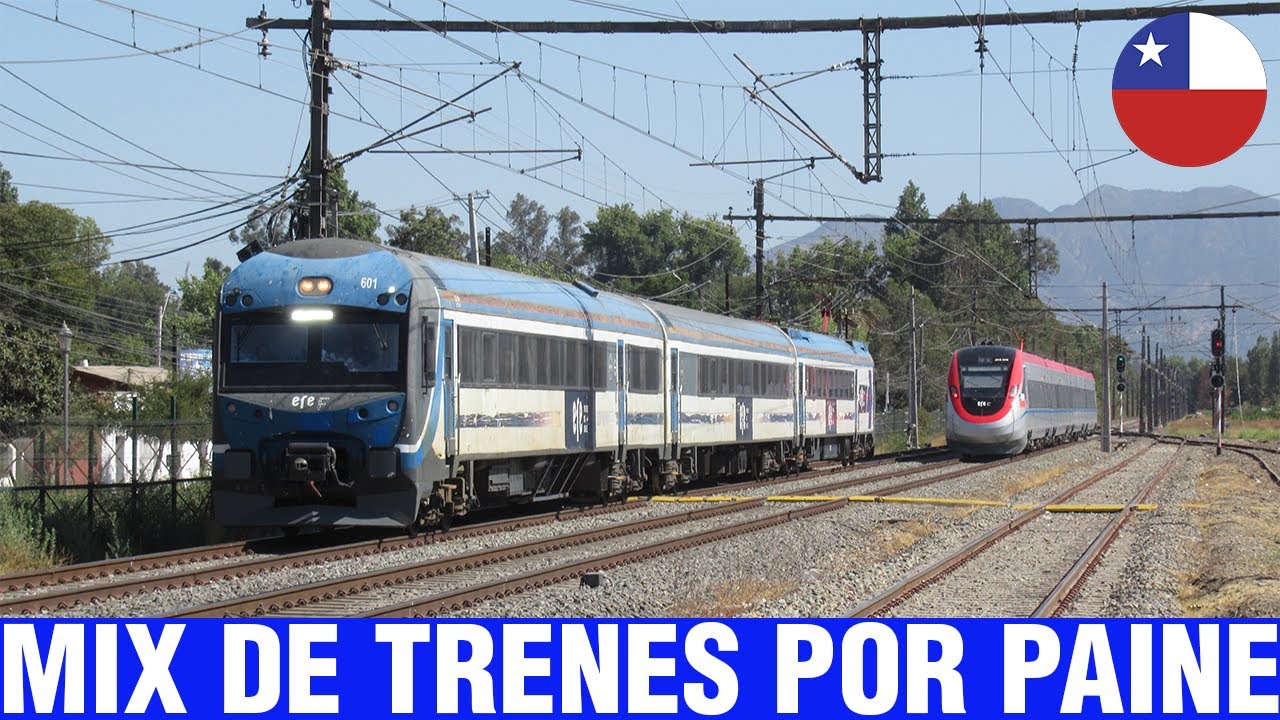 EFE Central y Fepasa | Mix de Trenes en Paine