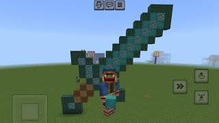 How To Build A Diamond Sword In Minecraft
