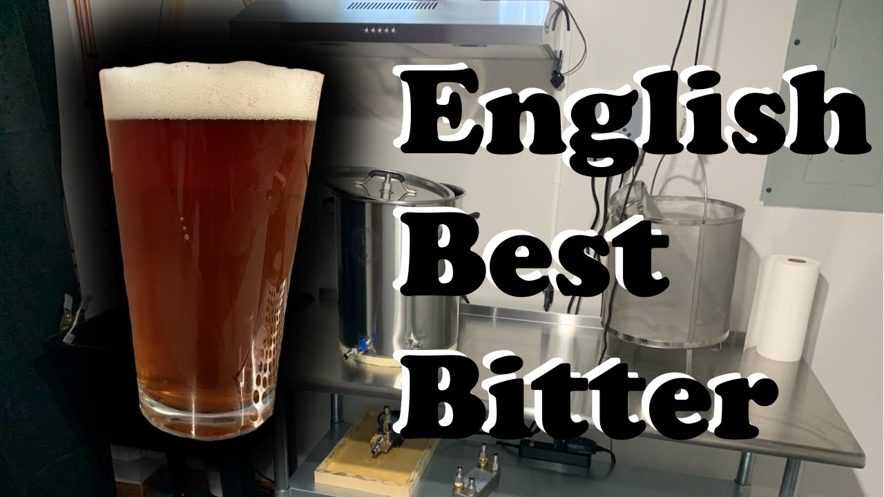 Brewing a Best Bitter on Clawhammer BIAB Grain to Glass YouTube