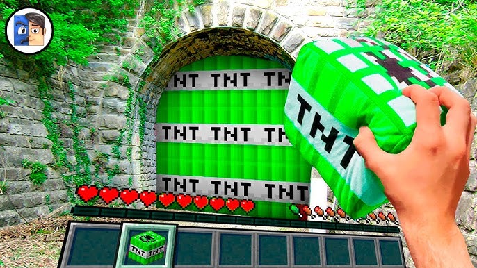 Minecraft en la vida real: Creeper 3D por Poliko