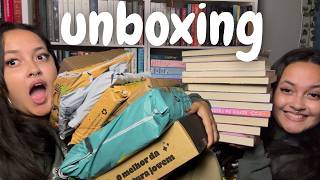 Comprinhas da book friday + recebidos de editoras | UNBOXING DE LIVROS