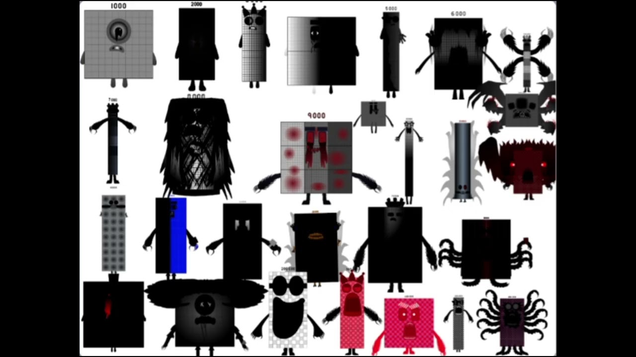 Numberblocks 10K-10M