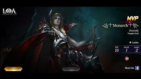 Legend Of Ace pro build Ranked Gameplay Dracula Android
