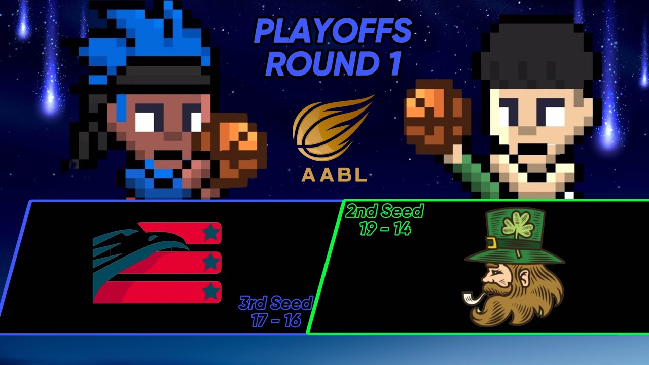 AABL S6 Playoffs Round 1 Game 2 | Boston Leprechauns ve Philadelphia ...