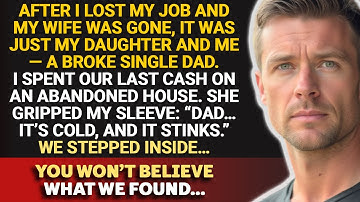 Als alleenstaande vader gaf ik mijn laatste dollars uit aan een verlaten huis. Toen ik naar binne...