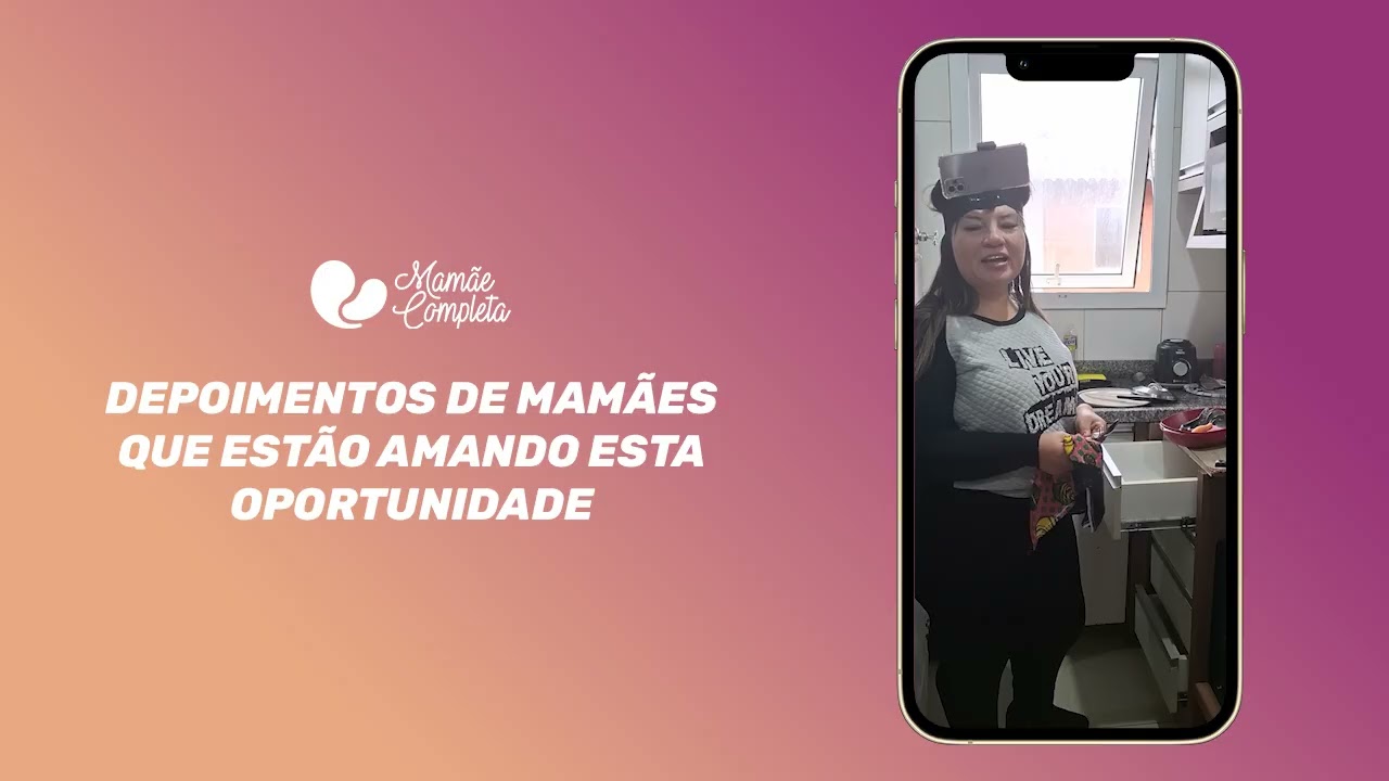 Depoimento de uma mãe que participa do programa