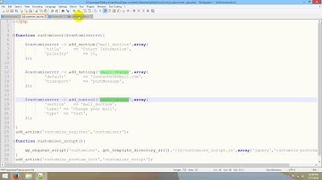 Customizer api part 2
