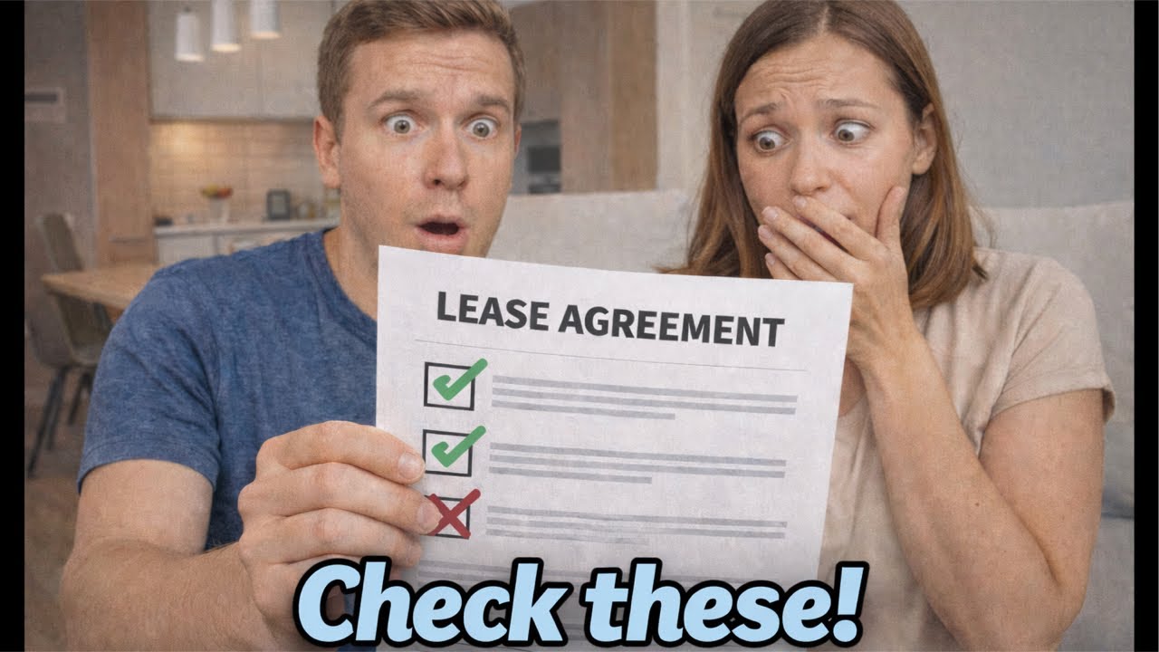 ALWAYS check these 3️⃣ parts of your lease agreement! Otherwise you risk serious trouble in 🇨🇿