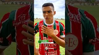 KEOMA "VOLANTE" DO CAETÉ FALA SOBRE A ESTREIA DO CLUBE NO PARAZÃO A2 #futebol #golaço  #parazao