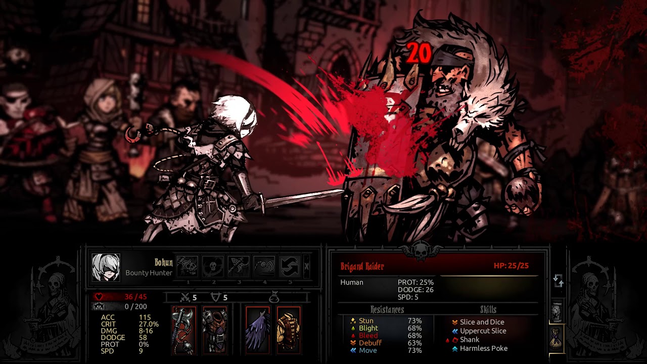 Darkest Dungeon Brigand Vvulf Guide YouTube