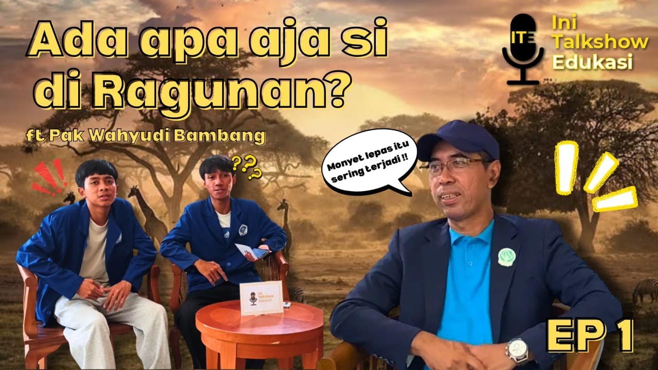 Ada Apa Aja Sih di Ragunan??!! - Ini Talkshow Edukasi Ep-1 - YouTube