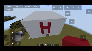 Minecraft Patlayan evimi kırıp Yerine polis binası yaptık #minecraft #server 