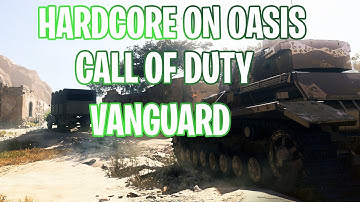 Call of Duty Vanguard Hardcore Multiplayer on Oasis Map