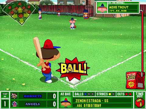 Backyard Baseball 2003 Edition Gameplay ft. Mike Trout ...