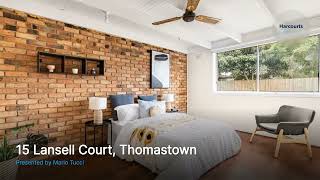 Spacious Family Home On a Large Block of 699m2 approximately - 15 Lansell Court, Thomastown Spacious Family Home On a Large Block of 699m2 approximately - 15 Lansell Court, Thomastown