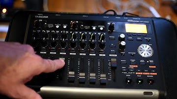 Tascam DP03 SD Project (part II of my Yamaha keyboard video)
