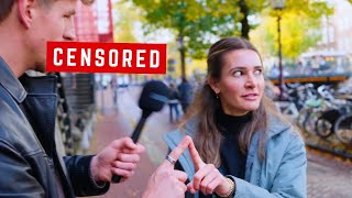 Magic Trick goes wrong,but…  (Street Magic)