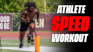 How To Increase Sprint Speed For Athletes | Full Workout