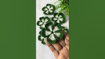 🌼👌🏻Wow Amazing 🌼Very Easy Crochet Flower pattern for beginners 🌼#trending #shorts #viral #crochet
