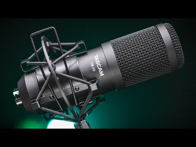 TASCAM TM-70 ダイナミックマイク Amazon.com: Tascam Dynamic Microphone for Broadcast Microphone for