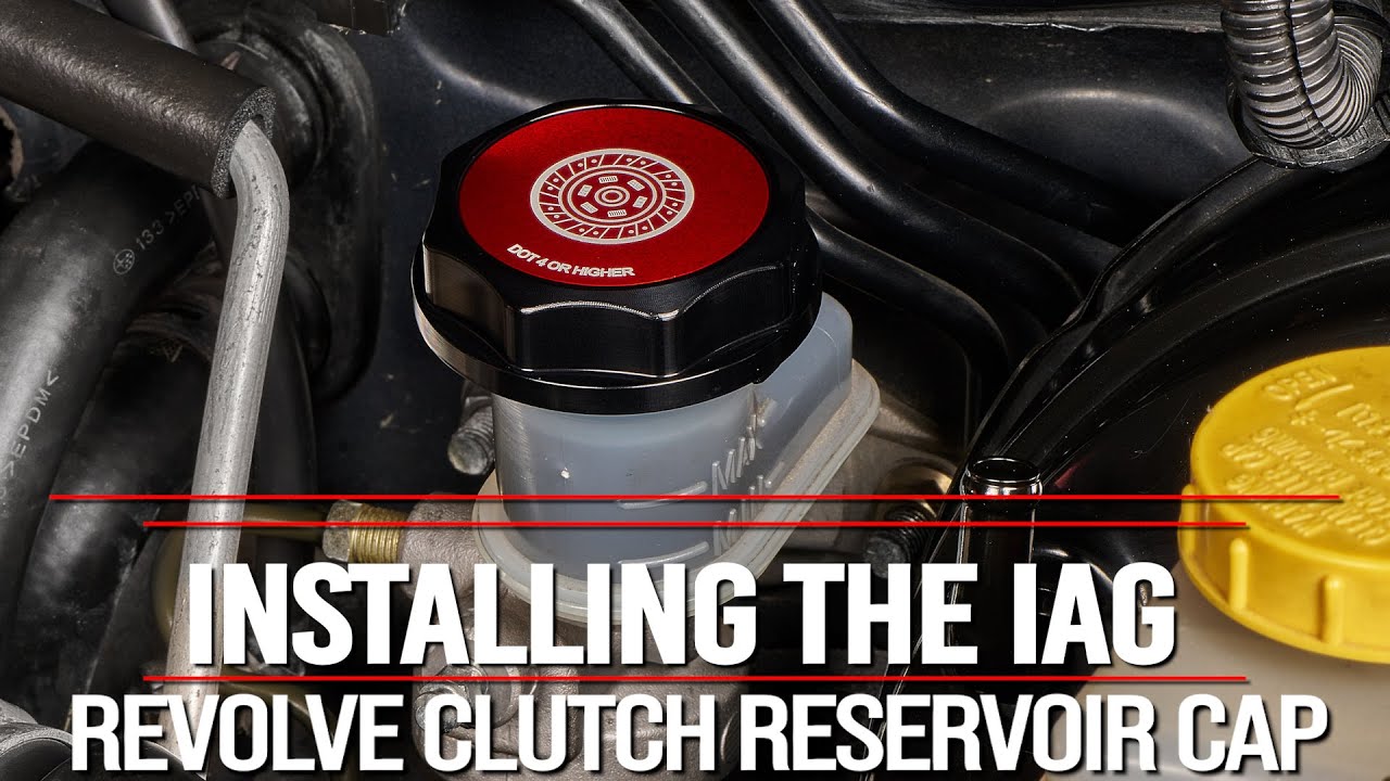 IAG Revolve Clutch Fluid Reservoir Cap for 02-14 WRX, 04-14 STI, 05-09 LGT, 04-08 FXT