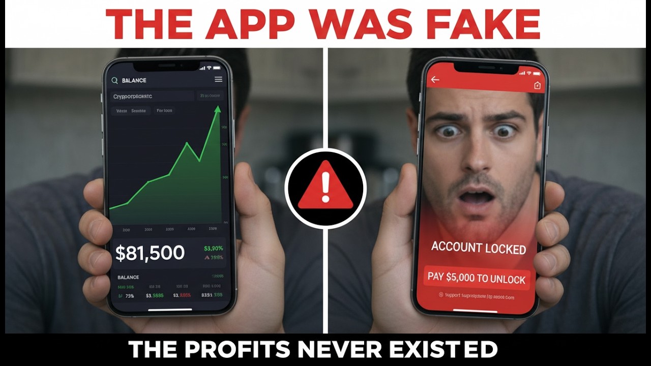 He Invested $10K in Crypto—Lost $30K to a Fake Trading App (It's All Gone)