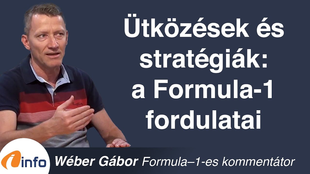 Ütközések és stratégiák: a Formula-1 fordulatai. Wéber Gábor, Inforádió, Aréna