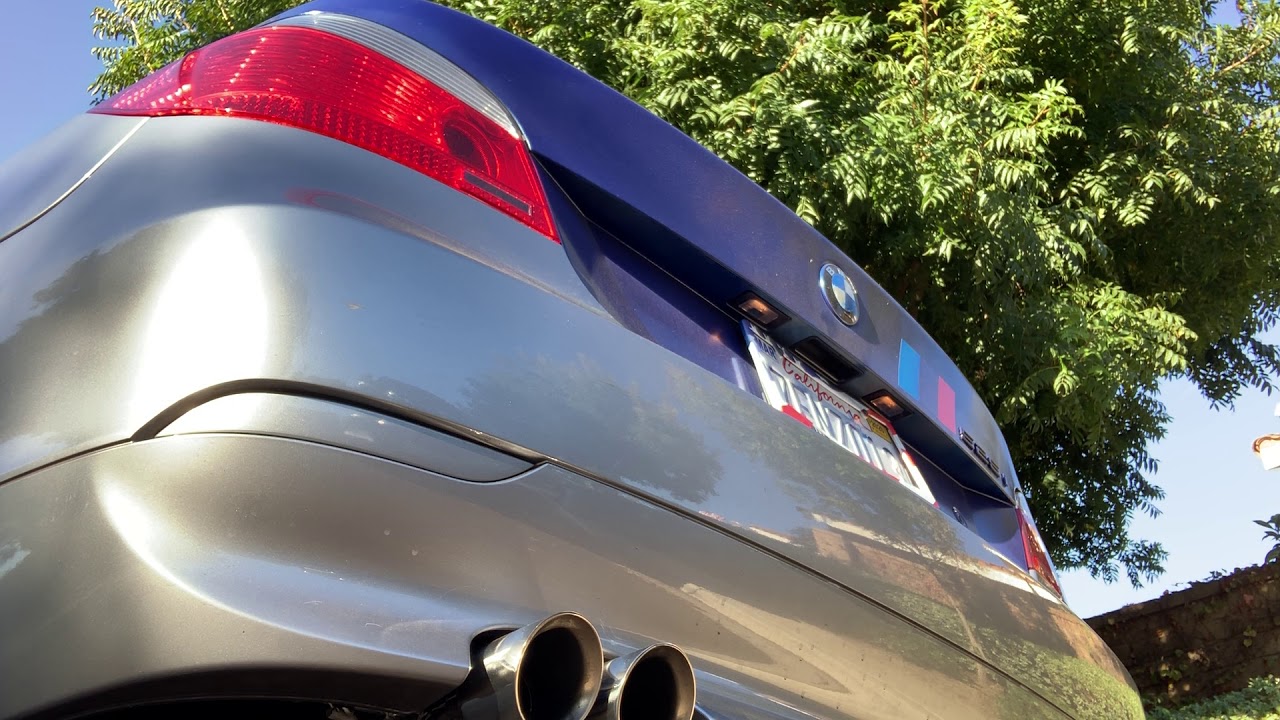 BMW 525I COLD START JONES TURBINE MUFFLER / RESONATOR MID MUFF DEL