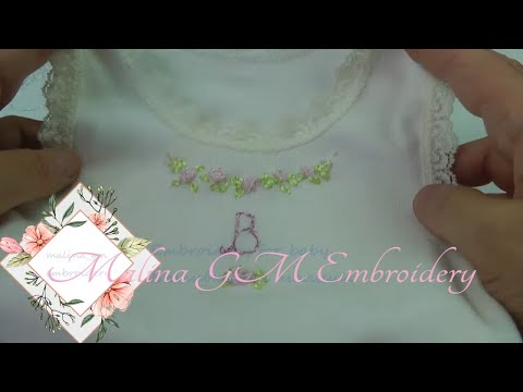 How to make embroidery for baby | Easy stitches