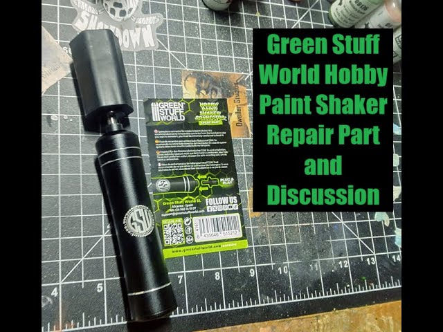 Green Stuff World Hobby Paint Shaker Repair Part and Discussion