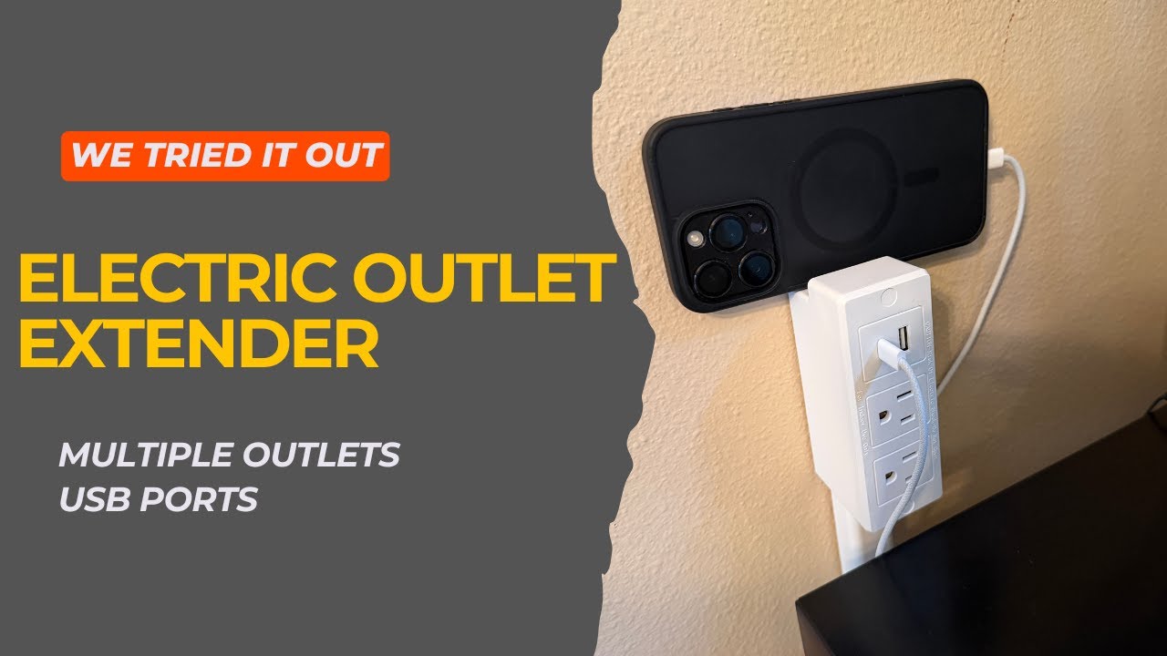 Electrical Outlet Extender Stick - Power Socket Expander - We tried it ...