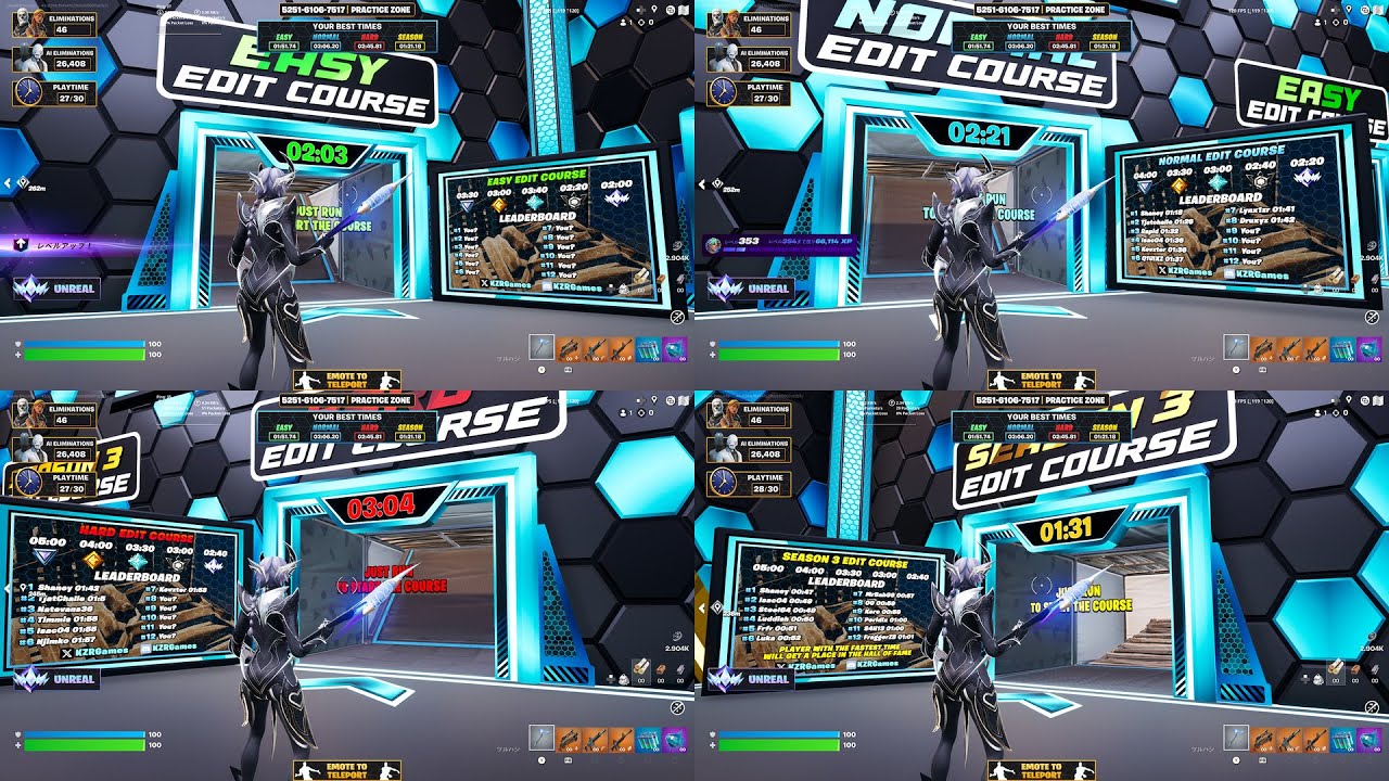 2026-01-21 Fortnite edit practice, time trial day 683