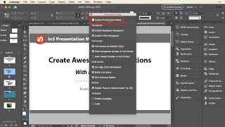 Using InDesign to Create Presentations