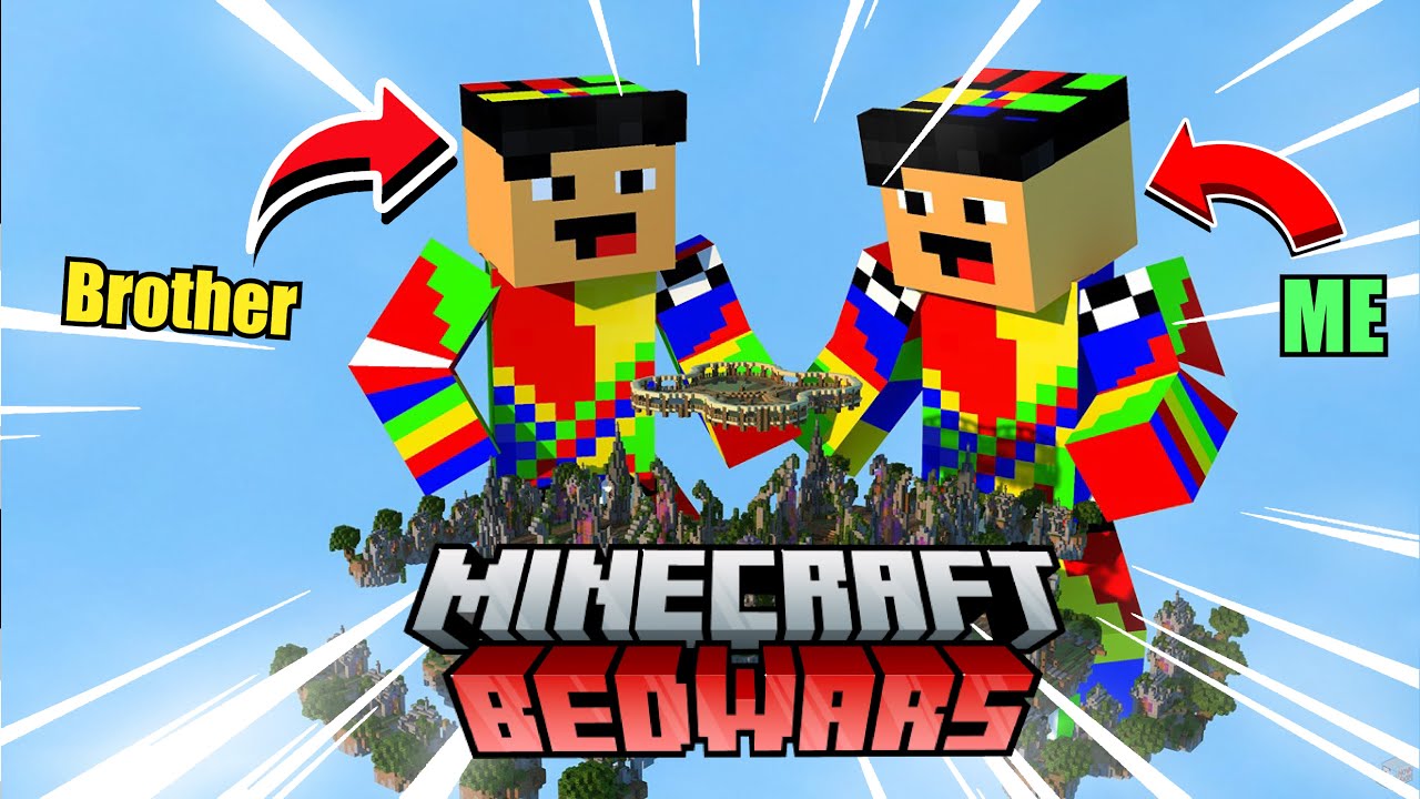 I Played Minecraft Bedwars With My Brother || Bangla || HlssGamer ...