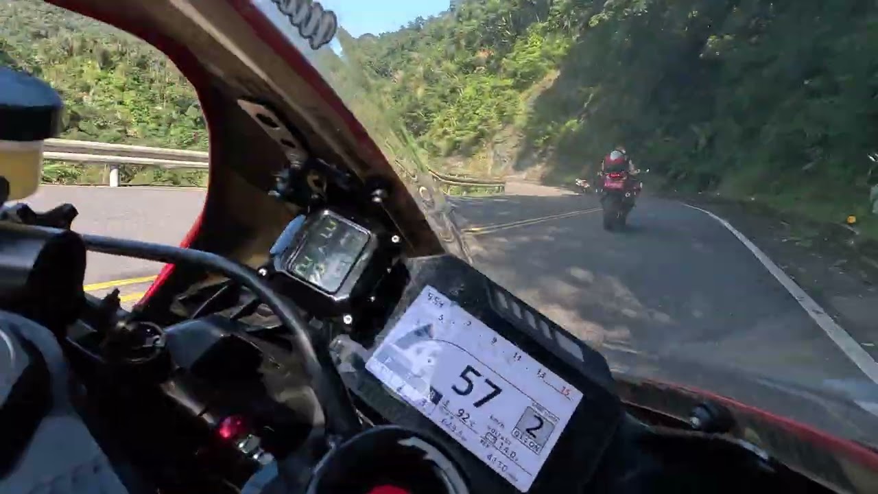 龍捲風 調整後下壓阻尼 之回程