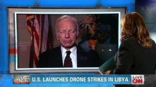 CNN Official Interview: Senator Joe Lieberman 'Squeeze Gadhafi'